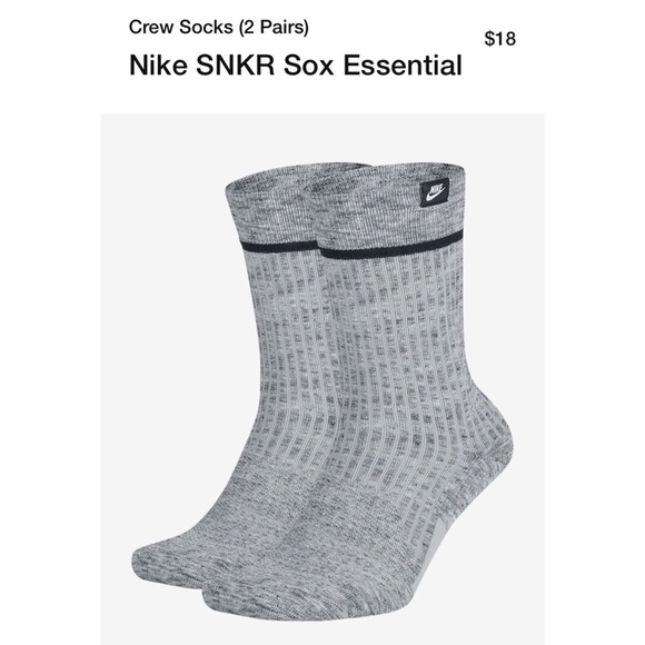 nike snkr sox essential quarter sock